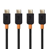 Cable Matters 2-Pack USB C to USB C Cable (USB-C Cable) Supporting 60W Charging in Black 6.6 Feet for Samsung Galaxy S10, S9, S8, Note 9, 8, LG G6, V30, Nintendo Switch, Google Pixel 3 and More