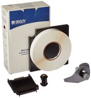 Brady BM71-11-498 Repositionable Vinyl Cloth Bulk BMP71 Labels , White (5,000 Labels per Roll, 1 Roll per Package)