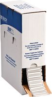 Brady BM71-94-175-342 Bulk BMP71 PermaSleeve Wire Marker Sleeves, 0.182" Height, 1.765" Width, Polyolefin (B-342) White (Roll of 2500)