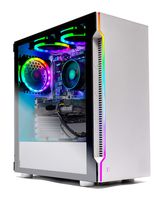 SkyTech Archangel Gaming Computer PC Desktop - Ryzen 5 3600 3.6GHz, GTX 1650 4G, 500GB SSD, 8GB DDR4 3000MHz, RGB Fans, Windows 10 Home 64-bit, 802.11AC Wi-Fi