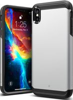 Caseology Legion for iPhone Xs Max Case (2018) - Reinforced Protection - Silver