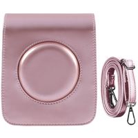 Katia Camera Case for Fujifilm Instax Square SQ20 Instant Film Camera, Polaroid Film Bag with Shoulder Strap - Rose Gold