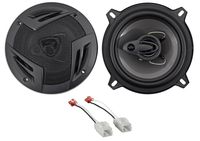 5.25" Rockville Rear Factory Speaker Replacement Kit for 2006-08 Dodge Ram 1500