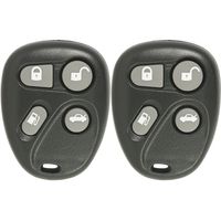 New Keyless Entry 4 Button Replacement Remote Car Key Fob for Select DeVille Eldorado Seville That Use FCC ID KOBUT1BT 25656444 25656445 (2 Pack)