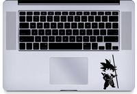 Goku- Apple - Trackpad - Macbook - Decal - Keyboard
