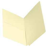 Smead End Tab File Pocket, Shelf-Master Reinforced Straight-Cut Tab, 1 Pocket, Letter Size, Manila, 50 per Box (24115)