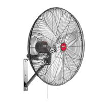 OEMTOOLS 24883 24" Wall Mount (New Model) | Cool Your Shop, Garage, Workspace | Easy to Install Indoor Fan | 3-Speed Motor | Greater Air Circulation w/Oscillating Motion