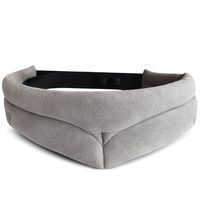 3D Sleep Mask,Eye Mask Sleeping Mask Cover with Breathable Memory Foam, Anti-Slip Back Gel Adjustable Strap for Men, Women, Kids