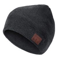 LEVIN Upgraded Bluetooth 5.0 Beanie Hat with Headphones - Wireless Smart Beanie Headset Musical Knit Headphone with Built-in Mic for Skiing, Skateboarding & Jogging, Gift for Men/Women/Boys/Girls