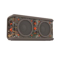 Skullcandy Air Raid Water-resistant Drop-proof Bluetooth Portable Speaker, Realtree, Dark Tan and Orange
