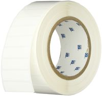 Brady THT-53-7546-3 Tamper-Evident Polyester Thermal Transfer Printable Labels , White (3,000 Labels per Roll, 1 Roll per Package)