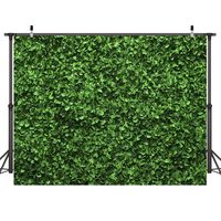 Dudaacvt 8x6ft Green Floral Leaves Backdrop Still Life Grass Leaf Pictures Background Summer Spring Jungle Party Home Decor Outdoorsy Theme Shoot Props Drop D332 ...