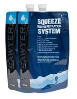 Sawyer Products SP114 Squeezable Pouch for Sawyer Squeeze Filter and Mini Water Filtration Systems, 64-Ounce, 2-Pack