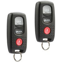 Car Key Fob Keyless Entry Remote fits 2002 2003 2004 2005 2006 Mazda MP-V (OUCG8D-325A-A, E4EG8D-325A-A), Set of 2