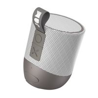 Double Chill, Portable Bluetooth Speaker  100 ft. Range, Waterproof, 12 Hour Playtime, Dust-Proof, Drop-Proof IP67 Rating  Built-in Speakerphone, Aux-In Port, USB Charging  JAM Audio Gray