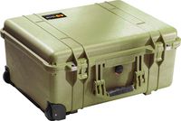 Pelican 1560 Case With Padded Dividers (OD Green)