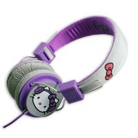 Hello Kitty Funky Town Purple Headphones