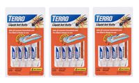 Terro 324 Liquid Ant Baits, 0.36 oz, 3 Pack (12 Stations)