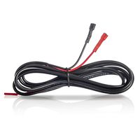KASSupply 12V Lead Acid Battery Connector Cable, 5 Feet, with 0.250" Red & Black Quick Connect/Disconnect F2 Type Terminals, Lead Acid Battery Connectors