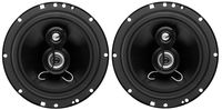 Planet Audio TRQ623 6.5 Inch Car Speakers - 300 Watts of Power Per Pair, 150 Watts Each, Full Range, 3 Way, Sold in Pairs
