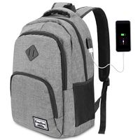 School Backpack,Laptop Backpack Slim Bookbag with USB Charging Port fits 15.6 inch Laptop