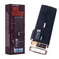 Lumagny MP7513 30X Illuminated Pocket Microscope