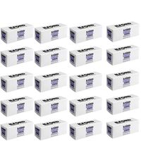 Pack of 20 Ilford DELTA 3200 Professional, Black and White Print Film, 120 (6 cm), ISO 3200 (1921535)