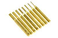 SE 8-Piece Brass Pin Drive Punch Set in a Pouch - ST1032B