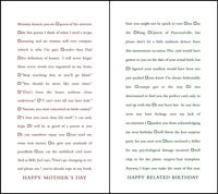 Quiplip Funny Fill-in-The-Blank Mother's Day and Belated Birthday Cards, 6-Pack (QL18326PCK)