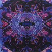 3dRose LLC 8 x 8 x 0.25 Inches Purple, Pink and Blue Glass and Chain Link Mouse Pad (mp_59358_1)