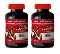 Liver Detox for Weight Loss - Liver Cleanse & Detox 905 mg - Milk Thistle Liver and Kidney Supplement - 2 Bottles 180 Capsules