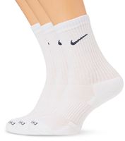 Nike Mens Dri-Fit Cotton Cushioned Socks Medium (shoe size 6-8) (White)