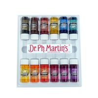 Dr. Ph. Martin's Bombay India Ink Bottles, 0.5 oz, Set of 12 (Set #2)