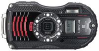 Waterproof digital camera black waterproof 14m; shock-resistant 2.0m; cold -10 degrees RICOH WG-4GPSBL 08558 - International Version (No Warranty)