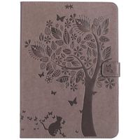 Bear Village iPad 2017 / iPad 2018 (9.7 Inch) Case, Leather Magnetic Case, Fullbody Protective Cover with Stand Function for Apple iPad 2017 / iPad 2018 (9.7 Inch), Gray