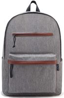 School Backpack Water Resistant Bookbag Gysan Classic College Laptop Backpack for Men Women, Z-Grey