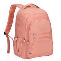 Hynes Eagle School Backpack Student Casual Daypack Laptop Backpack Fits 15.6 inches Rose Pink