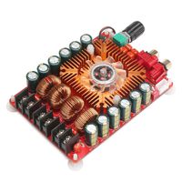 Fengfang 160W+160W Dual Channel Audio Amplifier Board,DC 24V Digital Stereo Power Amp Module for Car Vehicle Computer Speaker DIY