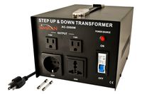 Simran AC-2000 Step Up/Down Voltage Converter Transformer 110V/220V - 2000 Watts