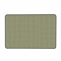 Ghent 1 1/2" x 2" Gemini Natural Cork Bulletin Board, Hint of Color with Black Vinyl Frame, Blue (TG1 1/2-BE)