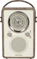 Crosley CR3034A-HA Mockingbird Vintage Portable Am/FM/Bluetooth Radio, Havana