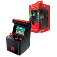 My Arcade Retro Arcade Machine X Playable Mini Arcade: 300 Retro Style Games Built In, 5.75 Inch Tall, AA Battery Powered,  2.5 Inch Color Display, Illuminated Buttons, Speaker, Volume Control
