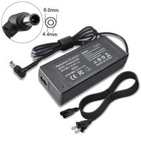BE·SELL New AC Adapte Prower Charger 19.5V 90Wh Compatible with Sony VAIO/Bravia KDL-24 32 40 42 48 55 Serie P/N: VGP-AC19V32 VGP-AC19V35 VGP-AC19V41 PCG-3J1L PCG-5K2L PCG-6G3L ACDP-045S03 ACDP-060S0