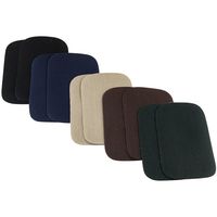 SINGER 00091 Iron-On Twill Patches, Assorted Dark Colors, 2-Inch x 3-Inch, 10-Count