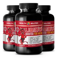 Pills for Men Bigger - LIBIDO Booster for Men - Dietary Supplement - tribulus herb - 3 Bottles (180 Capsules)