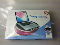 My Cozy Colors Laptop Desk with LED Light Pink Color 077-3070