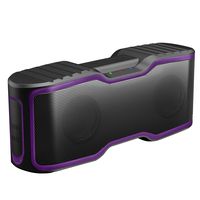 AOMAIS Sport II Portable Wireless Bluetooth Speakers Waterproof IPX7, 15H Playtime, V5.0, 20W Bass Sound, Stereo Pairing, for Outdoors, Travel, Pool, Home Party 2020 Upgrade Purple