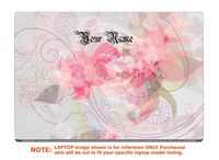 decalrus - Protective Decal for The Lenovo Yoga 910 (14" Screen) Laptop with Customized Name LEyoga910-Name17