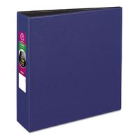 Avery 27651 Durable Binder with Slant Rings, 11 x 8 1/2, 3", Blue