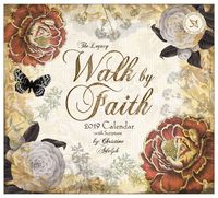 2019 Mini-Wall Calendar,  Walk By Faith